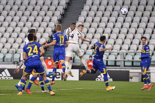 Il gol di de Ligt in Juve-Parma Il gol di de Ligt in Juve-Parma