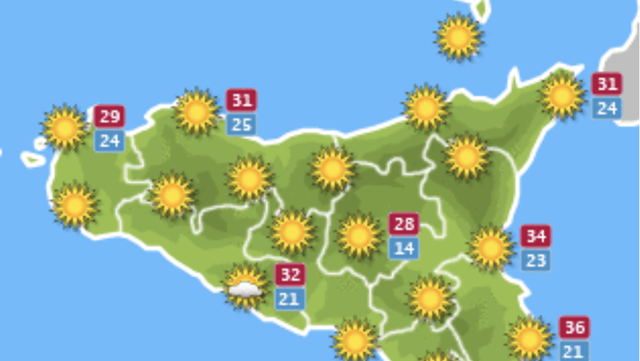 Meteo, Palermo: temperature fresche e al ribasso, le previsioni di sabato 28 agosto 