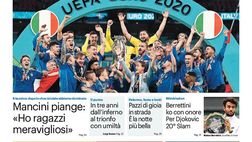 Prima Pagina, Giornale di Sicilia: “I campioni siamo noi”