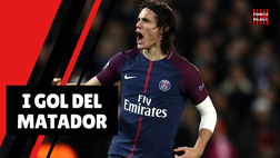 Calciomercato Milan – Cavani, i gol con il PSG nel 2017-2018 | VIDEO