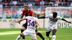 Milan-Fiorentina, tutti i numeri della gara