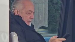 Termina il pranzo UEFA, De Laurentiis lascia il ristorante: la reazione del patron