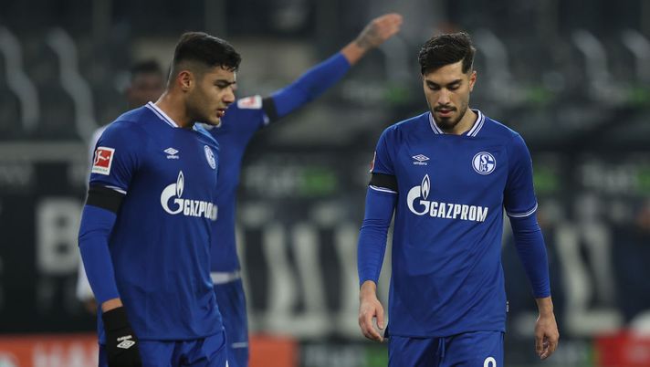 MOENCHENGLADBACH, GERMANY - NOVEMBER 28: Suat Serdar of Schalke looks dejected during the Bundesliga match between Borussia Moenchengladbach and FC Schalke 04 at Borussia-Park on November 28, 2020 in Moenchengladbach, Germany. (Photo by Lars Baron/Getty Images) MOENCHENGLADBACH, GERMANY - NOVEMBER 28: Suat Serdar of Schalke looks dejected during the Bundesliga match between Borussia Moenchengladbach and FC Schalke 04 at Borussia-Park on November 28, 2020 in Moenchengladbach, Germany. (Photo by Lars Baron/Getty Images)