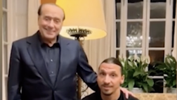 VIDEO / Ibrahimovic ospite a casa Berlusconi: battute e risate su Instagram