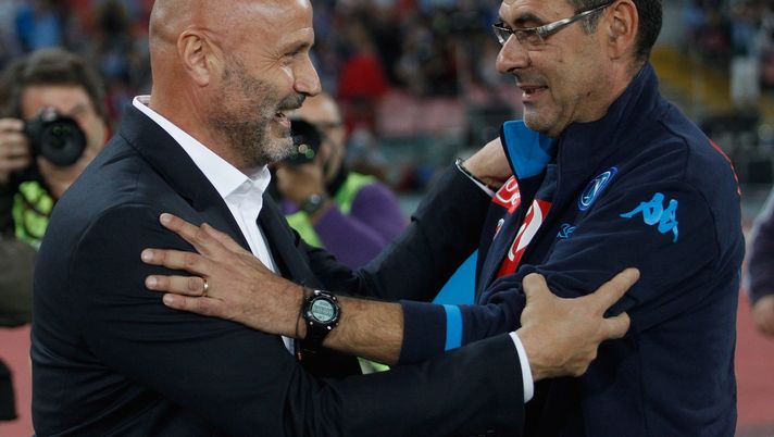Colantuono e Sarri Colantuono e Sarri