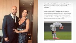 La moglie di Reina infuriata dopo il lancio di oggetti al portiere: “Questo non è calcio”