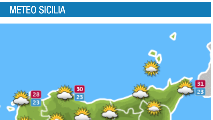 Meteo, Palermo: nubi sparse e poco nuvoloso, le previsioni di lunedì 27 settembre Meteo, Palermo: nubi sparse e poco nuvoloso, le previsioni di lunedì 27 settembre