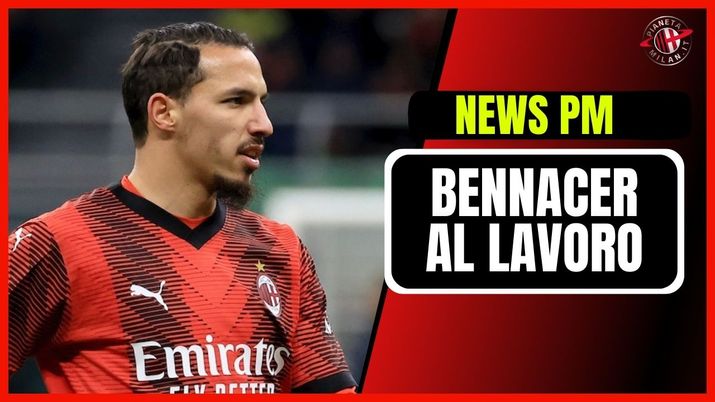 Ismael Bennacer, centrocampista del Milan 25/01/2024 PianetaMilan.it