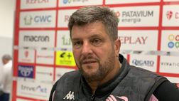 Padova-Palermo, Baldini: “Sono sicuro che i miei moriranno in campo per la B”