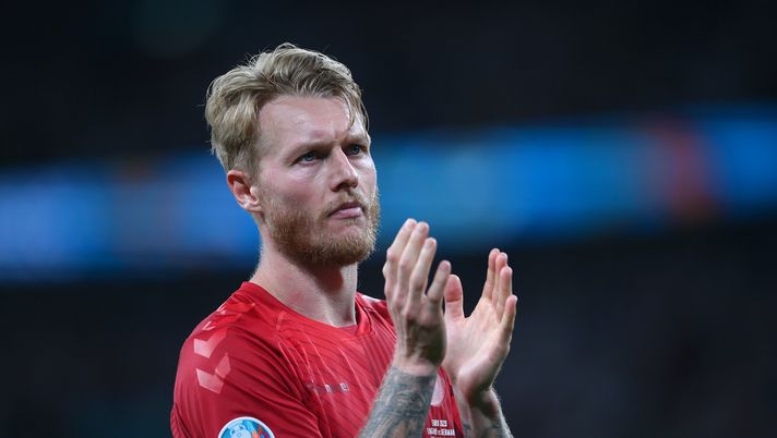 Simon Kjaer (difensore AC Milan), capitano della Danimarca agli Europei 2021 | News (Getty Images) 