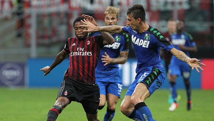 Luiz Adriano, attaccante del Milan (GETTY Images) Luiz Adriano, attaccante del Milan