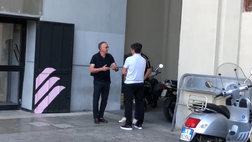 VIDEO Palermo, Baldini al “Barbera”: il mister a colloquio con Castagnini-Zavagno
