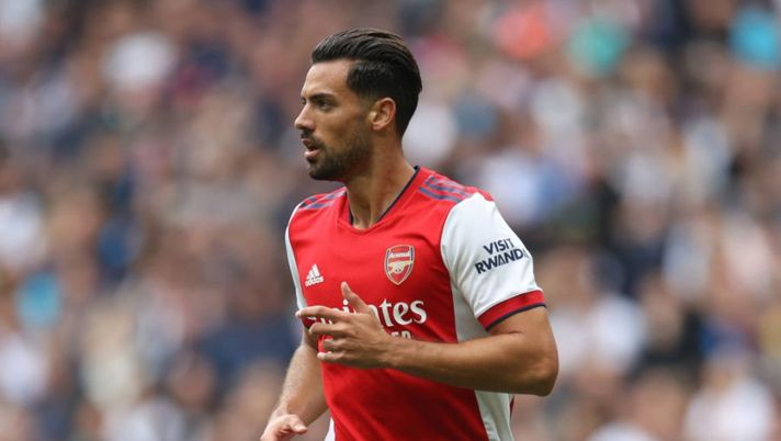 LONDON, ENGLAND - AUGUST 08: Pablo Mari of Arsenal during the Pre-season friendly between Tottenham Hotspur and Arsenal at Tottenham Hotspur Stadium on August 08, 2021 in London, England. (Photo by Catherine Ivill/Getty Images) Udinese, presi due difensori: ecco Pablo Marì dall’Arsenal, Benkovic arriva dal Leicester - immagine 1