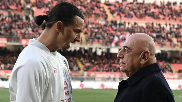 Ibrahimovic Galliani Monza-Milan 0-1 Serie A 2022-2023