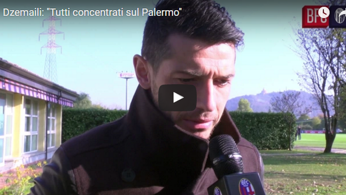 VIDEO, Dzemaili carica il Bologna: “Tutti concentrati sul Palermo” 