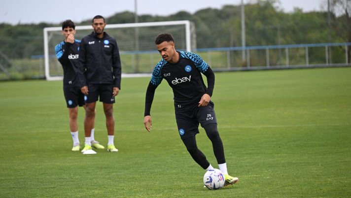 l Napoli si prepara per il match contro l'Atalanta