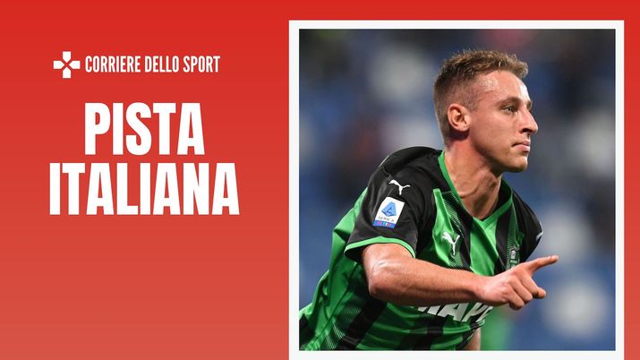 Davide Frattesi (centrocampista Sassuolo), obiettivo di calciomercato del Milan | AC Milan News (Getty Images) Davide Frattesi Sassuolo Calciomercato AC Milan