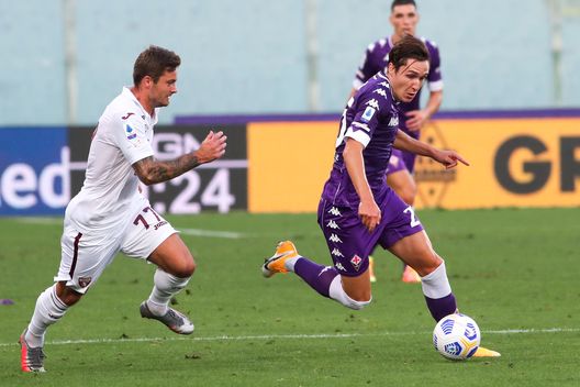 GERMOGLI PH: 19 SETTEMBRE 2020 FIRENZE STADIO ARTEMIO FRANCHI SERIE A FIORENTINA VS TORINO NELLA FOTO CHIESA GERMOGLI PH: 19 SETTEMBRE 2020 FIRENZE STADIO ARTEMIO FRANCHI SERIE A FIORENTINA VS TORINO NELLA FOTO CHIESA
