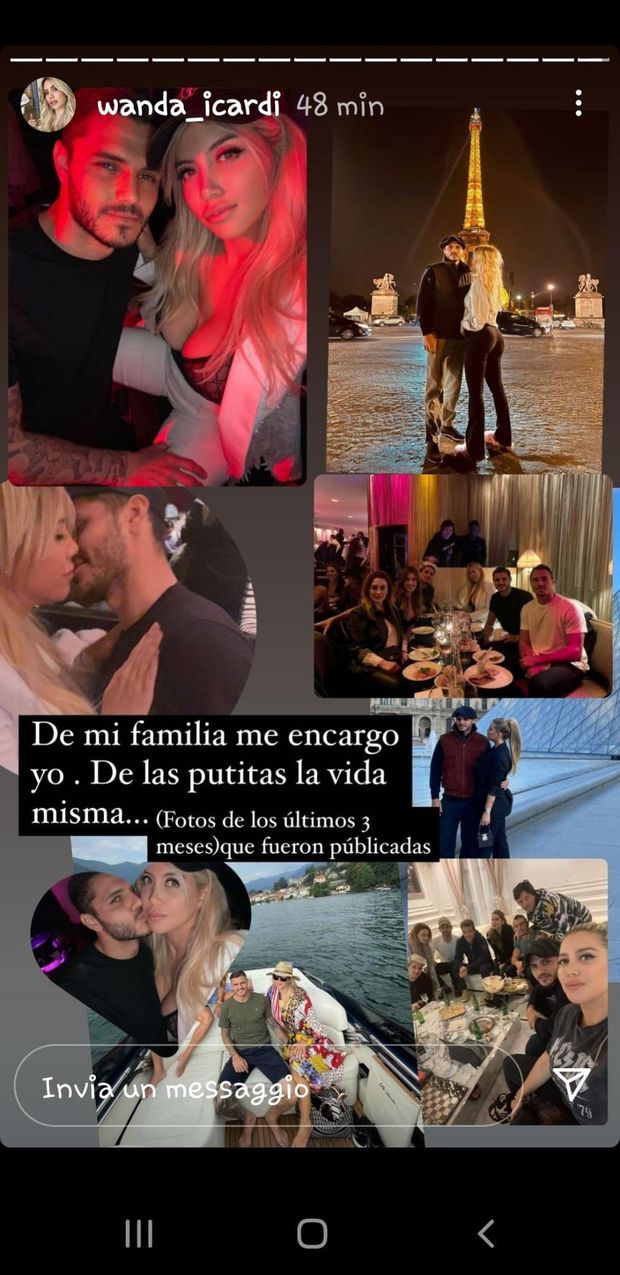 La risposta di Wanda a China Suarez: “Della mia famiglia mi occupo io,  delle p*****e la vita”- immagine 2