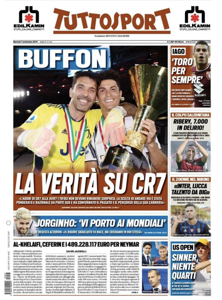 Prima Pagina Tuttosport, Boscaglia: “Inter, Lucca talento da big” Prima Pagina Tuttosport, Boscaglia: “Inter, Lucca talento da big”