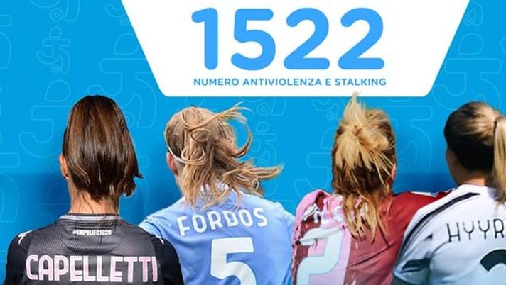 Giornata contro violenza sulle donne: azzurre in campo a Palermo a sostegno del 1522 