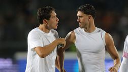 Juve, Vlahovic oggi atteso in gruppo dopo la botta al piede. Su Chiesa e Locatelli…