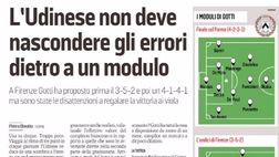 MV: “L’Udinese non deve nascondere gli errori dietro a un modulo”