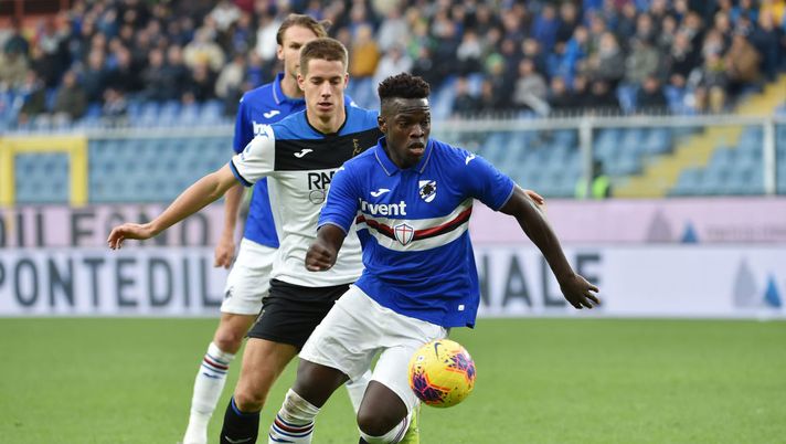 GENOA, ITALY - NOVEMBER 10: Ronaldo Vieira of UC Sampdoria and Mario Pasalic of Atalanta BC during the Serie A match between UC Sampdoria and Atalanta BC at Stadio Luigi Ferraris on November 10, 2019 in Genoa, Italy. (Photo by Paolo Rattini/Getty Images) GENOA, ITALY - NOVEMBER 10: Ronaldo Vieira of UC Sampdoria and Mario Pasalic of Atalanta BC during the Serie A match between UC Sampdoria and Atalanta BC at Stadio Luigi Ferraris on November 10, 2019 in Genoa, Italy. (Photo by Paolo Rattini/Getty Images)