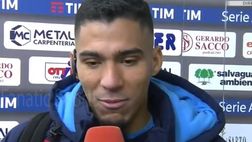 Allan scherza con Ferrara dopo Crotone Napoli