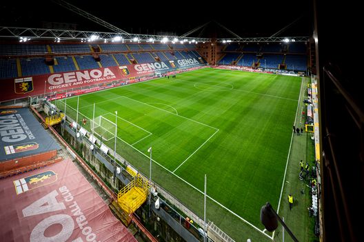 GENOA, ITALY - MARCH 13: A general view of the stadium before the Serie A match between Genoa CFC and Udinese Calcio at Stadio Luigi Ferraris on March 13, 2021 in Genoa, Italy. (Photo by Paolo Rattini/Getty Images) GENOA, ITALY - MARCH 13: A general view of the stadium before the Serie A match between Genoa CFC and Udinese Calcio at Stadio Luigi Ferraris on March 13, 2021 in Genoa, Italy. (Photo by Paolo Rattini/Getty Images)