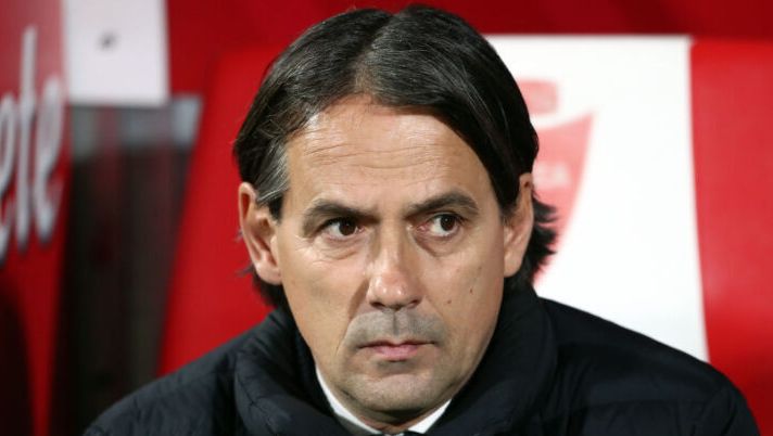 MONZA, ITALY - JANUARY 13: Simone Inzaghi, Head Coach of FC Internazionale, looks on prior to the Serie A TIM match between AC Monza and FC Internazionale - Serie A TIM at U-Power Stadium on January 13, 2024 in Monza, Italy. (Photo by Marco Luzzani/Getty Images) Inzaghi: “Mercato? Contento di Sanchez e Arnautovic! Valentin Carboni e la Juve…” - immagine 1