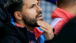 Piccolo incidente in macchina per Aguero mentre andava ad allenarsi