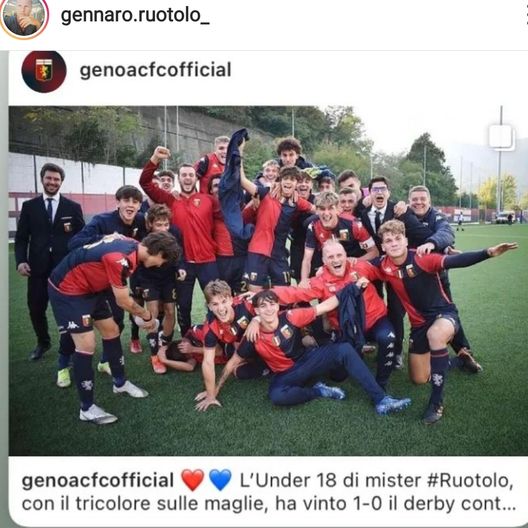 Il Grnoa Under 18 ha vinto il derby ad ottobre, negli ultimi giorni invece sconfitte per Primavera e Under 17 Il Grnoa Under 18 ha vinto il derby ad ottobre, negli ultimi giorni invece sconfitte per Primavera e Under 17