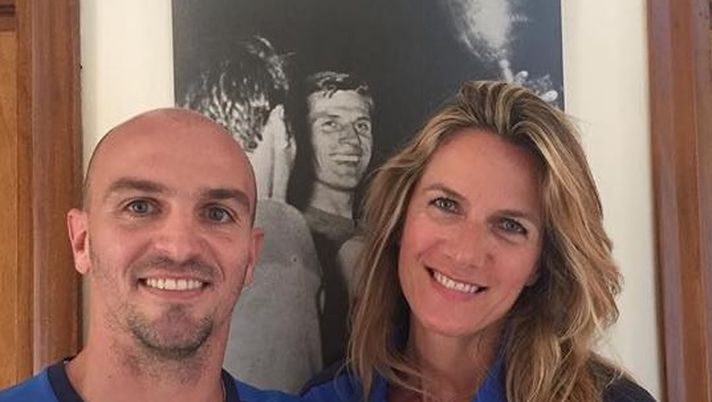 Corso allenatori a Coverciano: incontro nerazzurro tra Cambiasso e Barbara Facchetti 