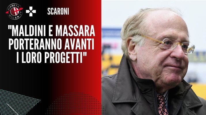 Paolo Scaroni, presidente del Milan, ha parlato prima dell'amichevole con il Lemine Almenno