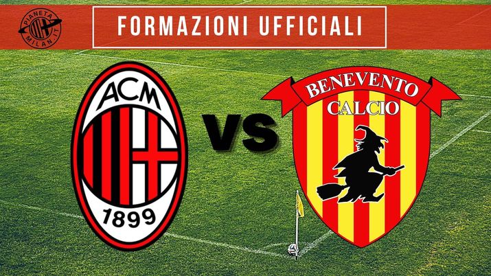 Le formazioni ufficiali di Milan-Benevento, 34^ giornata di Serie A 2020-2021 Le formazioni ufficiali di Milan-Benevento, 34^ giornata di Serie A 2020-2021
