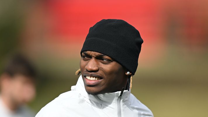 Rafael Leao AC Milan allenamento Milanello