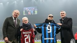 Inter-Milan, Scaroni ed Antonello consegnano maglie speciali