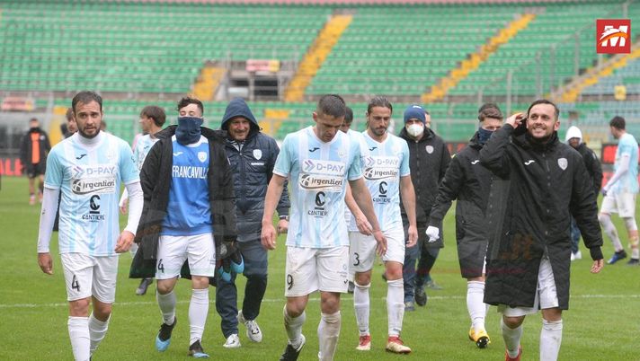 Virtus Francavilla-Monterosi 2-2, Taurino soffre ma passa il primo turno dei Play-off serie c