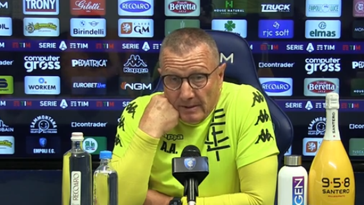 Empoli, rischio rottura con Andreazzoli. Pronte due alternative Aurelio Andreazzoli