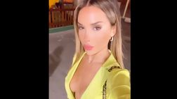 VIDEO / Agustina Gandolfo incanta il Qatar: la scollatura è da capogiro