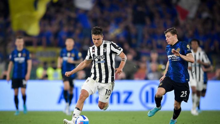 Getty Images Dybala Barella Coppa Italia Juventus Inter