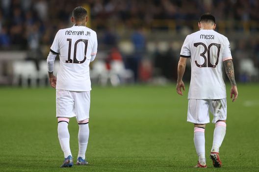 Messi Neymar Psg (getty images) Messi Neymar Psg (getty images)