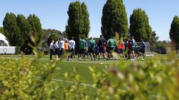 GALLERY – Inter, le immagini della seduta odierna con un ospite speciale