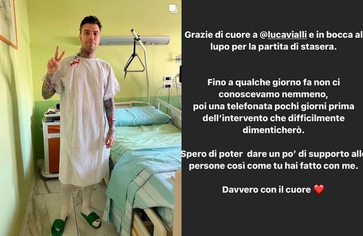 La telefonata di Vialli, il messaggio di Fedez: “Difficilmente dimenticherò…” La telefonata di Vialli, il messaggio di Fedez: “Difficilmente dimenticherò…” - immagine 1