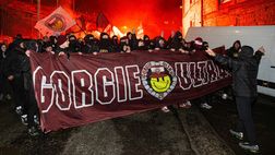 Tutta mia la città…prima del derby di Edimburgo in strada solo i tifosi Hearts…