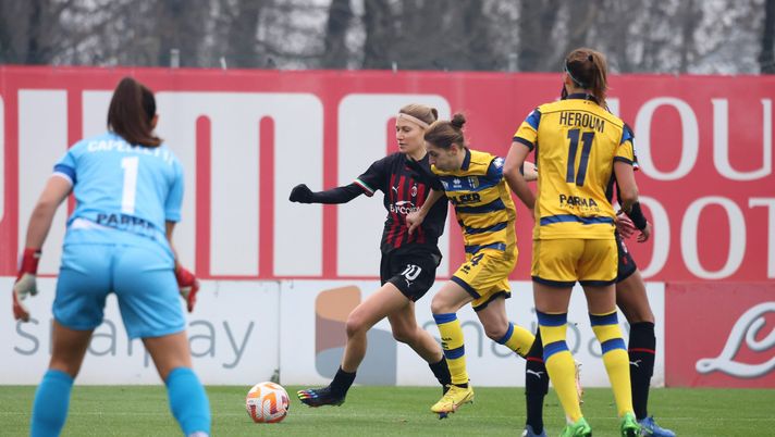 Serie A Femminile, Milan-Parma 2-0: bella vittoria per la squadra di Ganz (Getty Images)