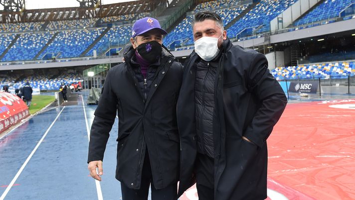 Prandelli Gattuso(Photo by Francesco Pecoraro/Getty Images) 