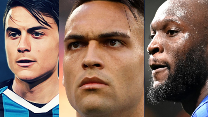 Dybala, Lukaku e Lautaro Dybala, Lukaku e Lautaro