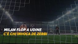 Milan, brutta sconfitta contro l’Udinese: social in fermento | VIDEO